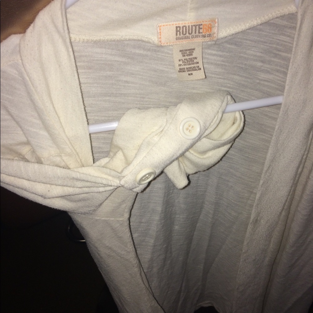 White sheer cardigan - Picture 4 of 5